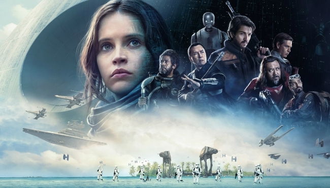 Clicca per vedere l'immagine originale Il poster di Rogue One: A Star Wars Story