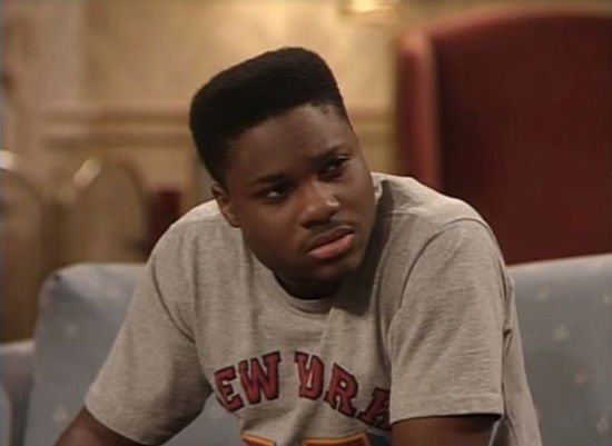Clicca per vedere l'immagine originale Theo Robinson interpretato da Malcolm-Jamal Warner