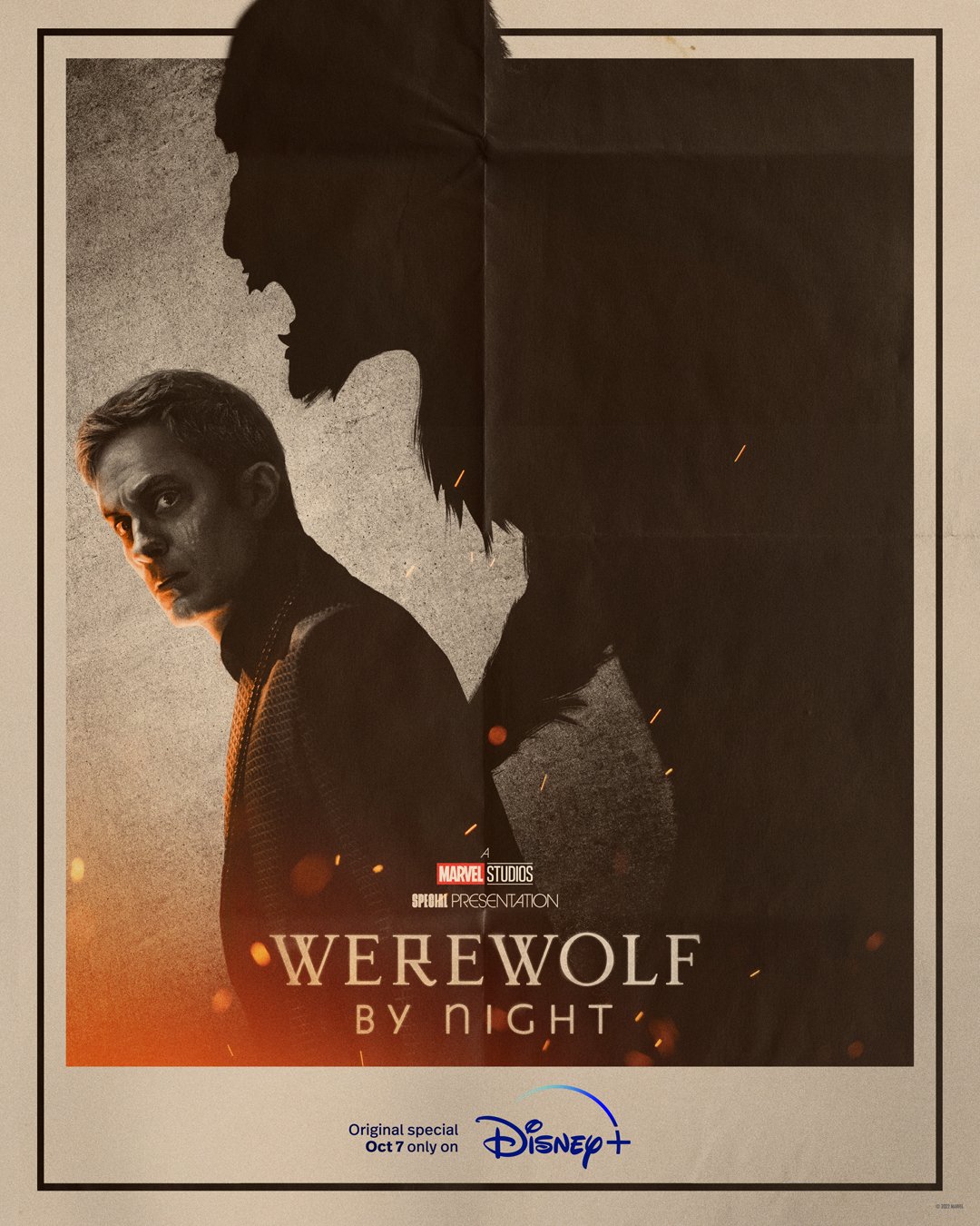 Werewolf by night, il protagonista e la sua ombra