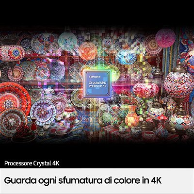 Samsung TV Crystal 4k HUD 4