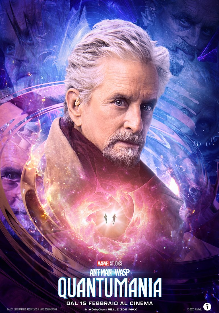 Ant-Man and the Wasp: Quantumania | Character Poster Hank Pym - Michael Douglas