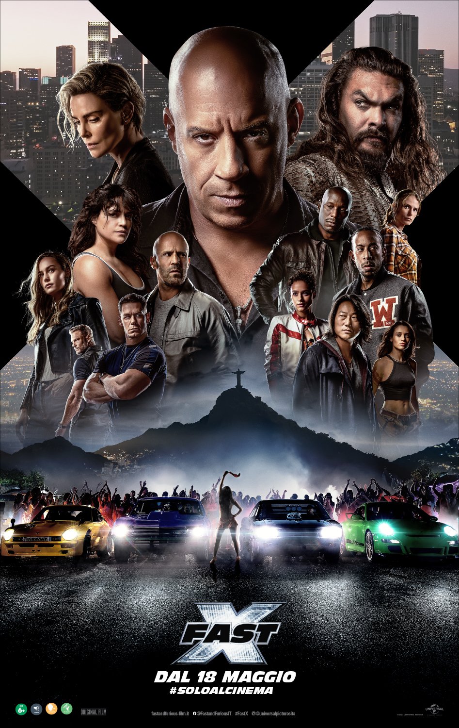 Fast X - I protagonisti del film nel poster ufficiale