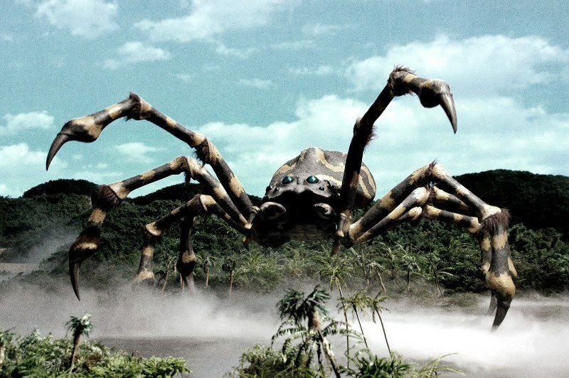 Clicca per vedere l'immagine originale Kumonga film Toho