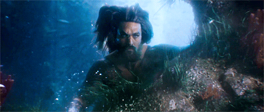 Jason Momoa nei panni di Aquaman Aquaman interpretato da Jason Momoa