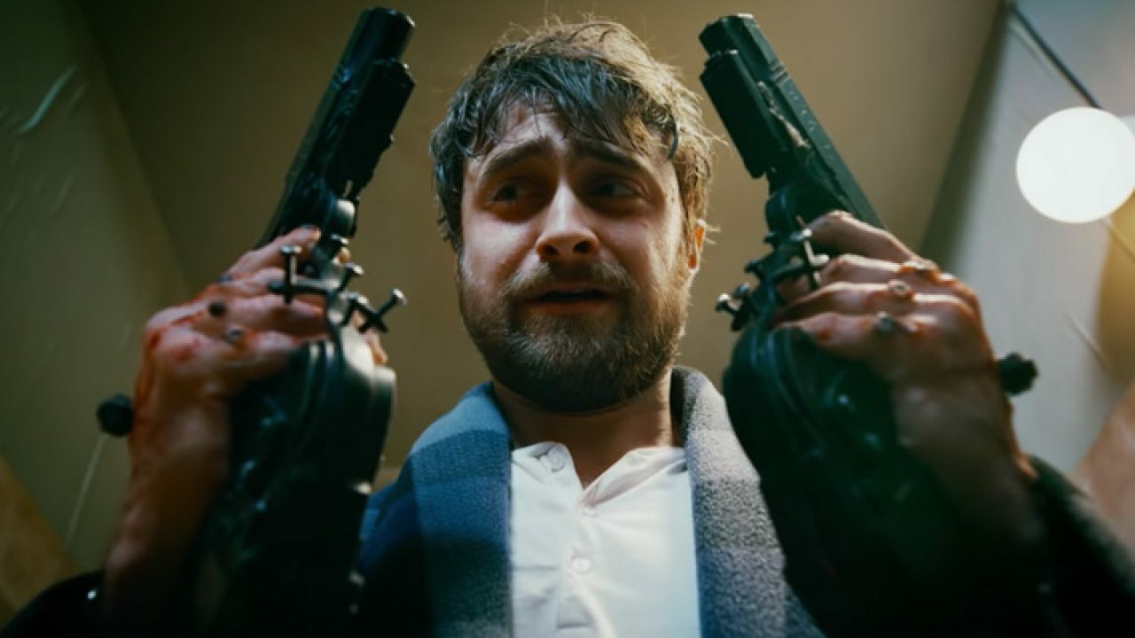 Clicca per vedere l'immagine originale Daniel Radcliffe in Guns Akimbo