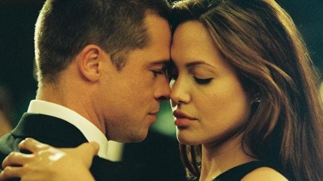 Angelina Jolie e Brad Pitt in Mr & Mrs Smith