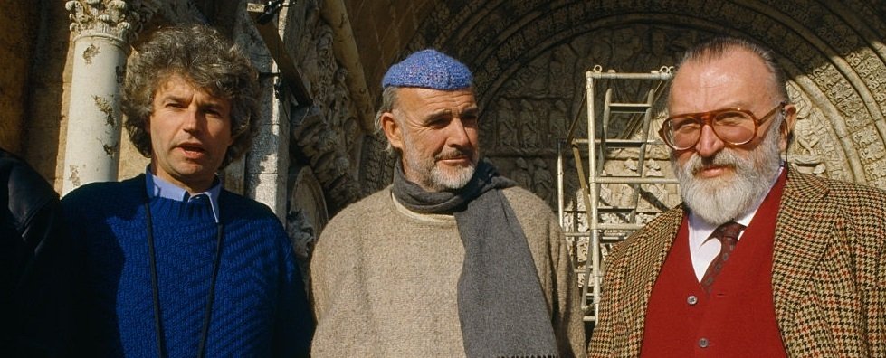 Jean-Jacques Annaud, Sean Connery e Umberto Eco