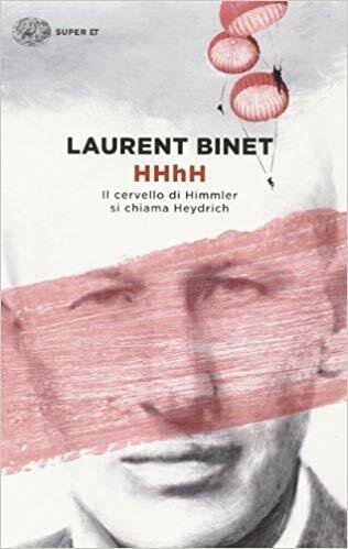 Copertina del libro di Laurent Binet HHhH - Il cervello di Himmler Heydrich