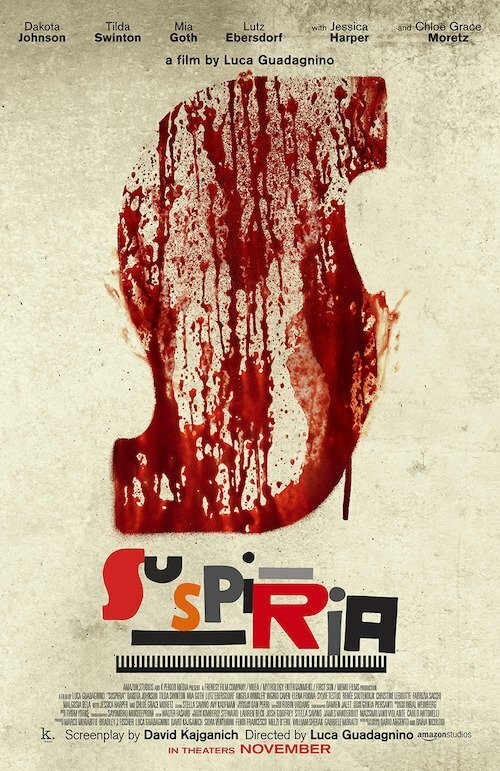 Il poster del remake di Suspiria