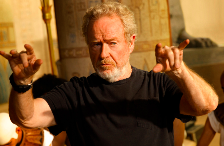 Clicca per vedere l'immagine originale Ridley Scott in primo piano