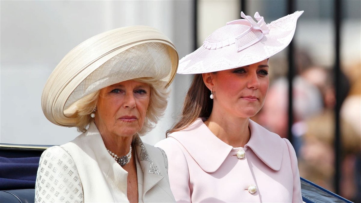 Camilla, duchessa di Cornovaglia, e Kate, duchessa di Cambridge