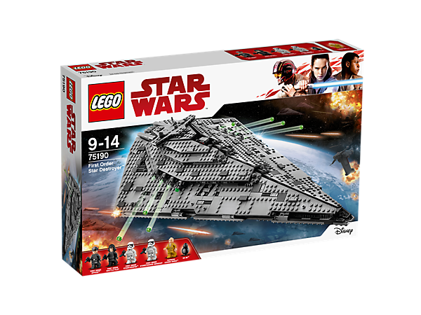 Scatola dello Star Destroyer Lego