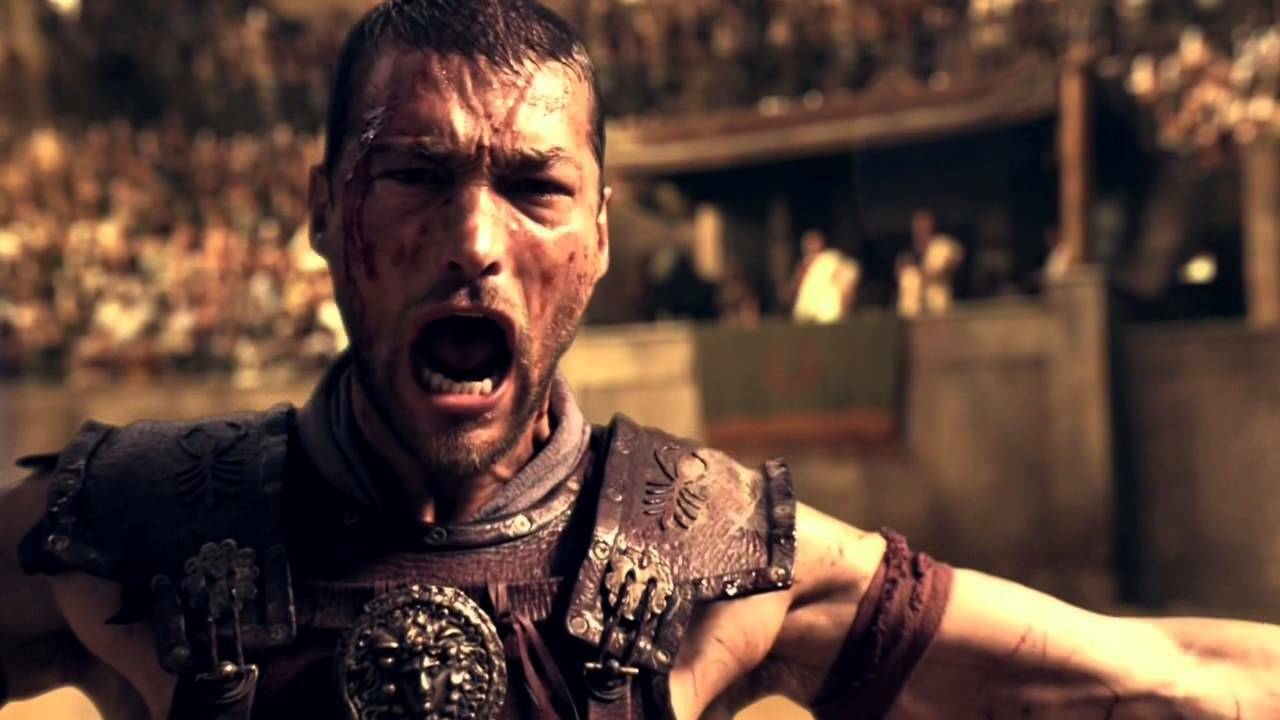 Spartacus, interpretato da Andy Whitfield Andy Whitfield è Spartacus nella prima stagione