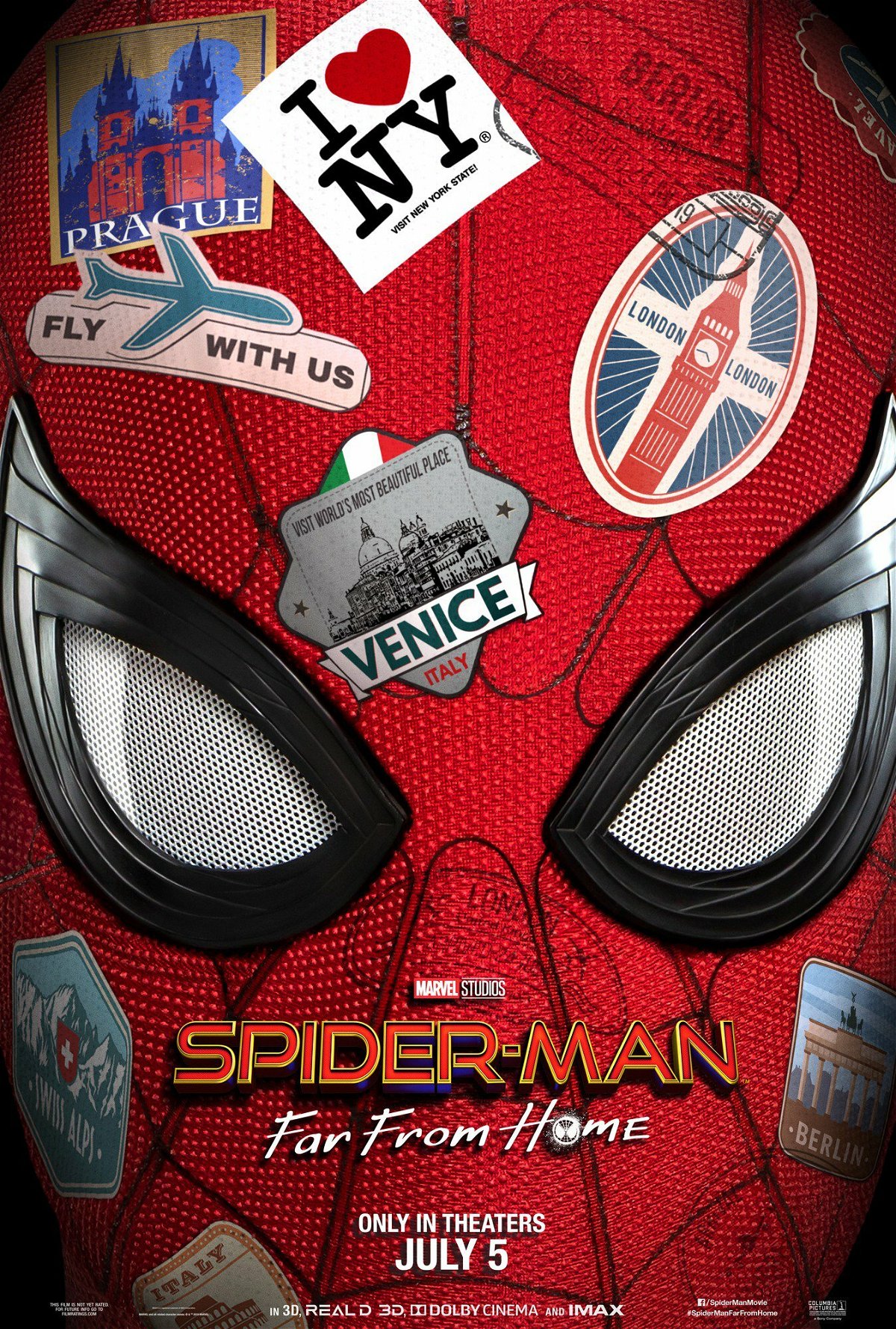 Il poster ufficiale di Spider-Man: Far From Home