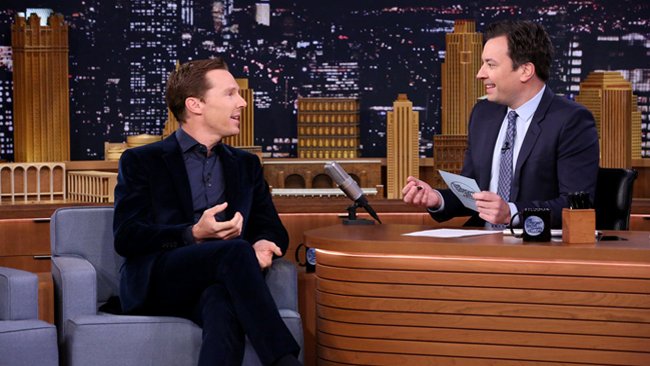 Benedict Cumberbatch guest on The Tonight Show