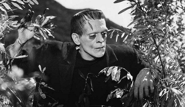 Frankenstein, 1931, con Boris Karloff