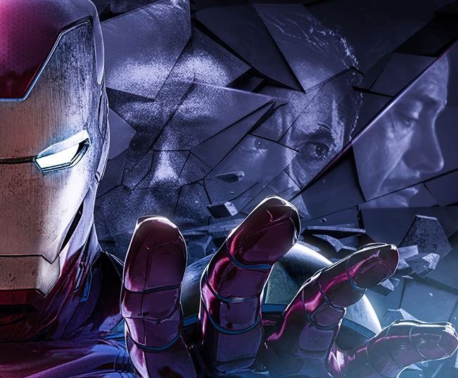 Poster di Avengers: Endgame dedicato ad Iron Man
