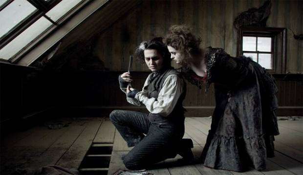 Sweeney Todd - Il diabolico barbiere di Fleet Street Una scena del film