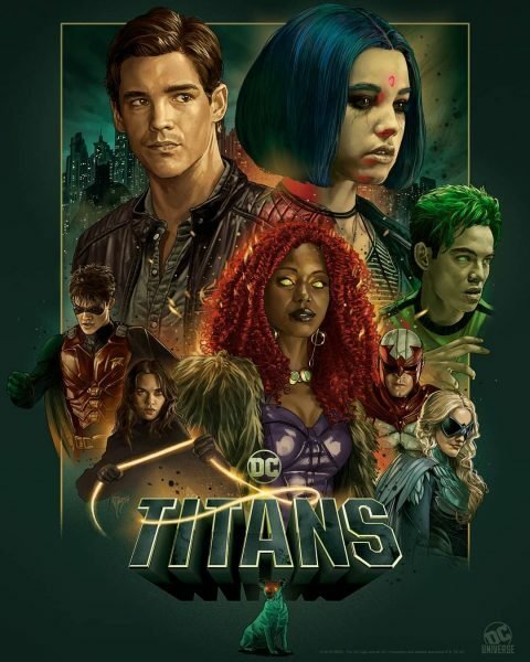 Titans: il poster della seconda stagione