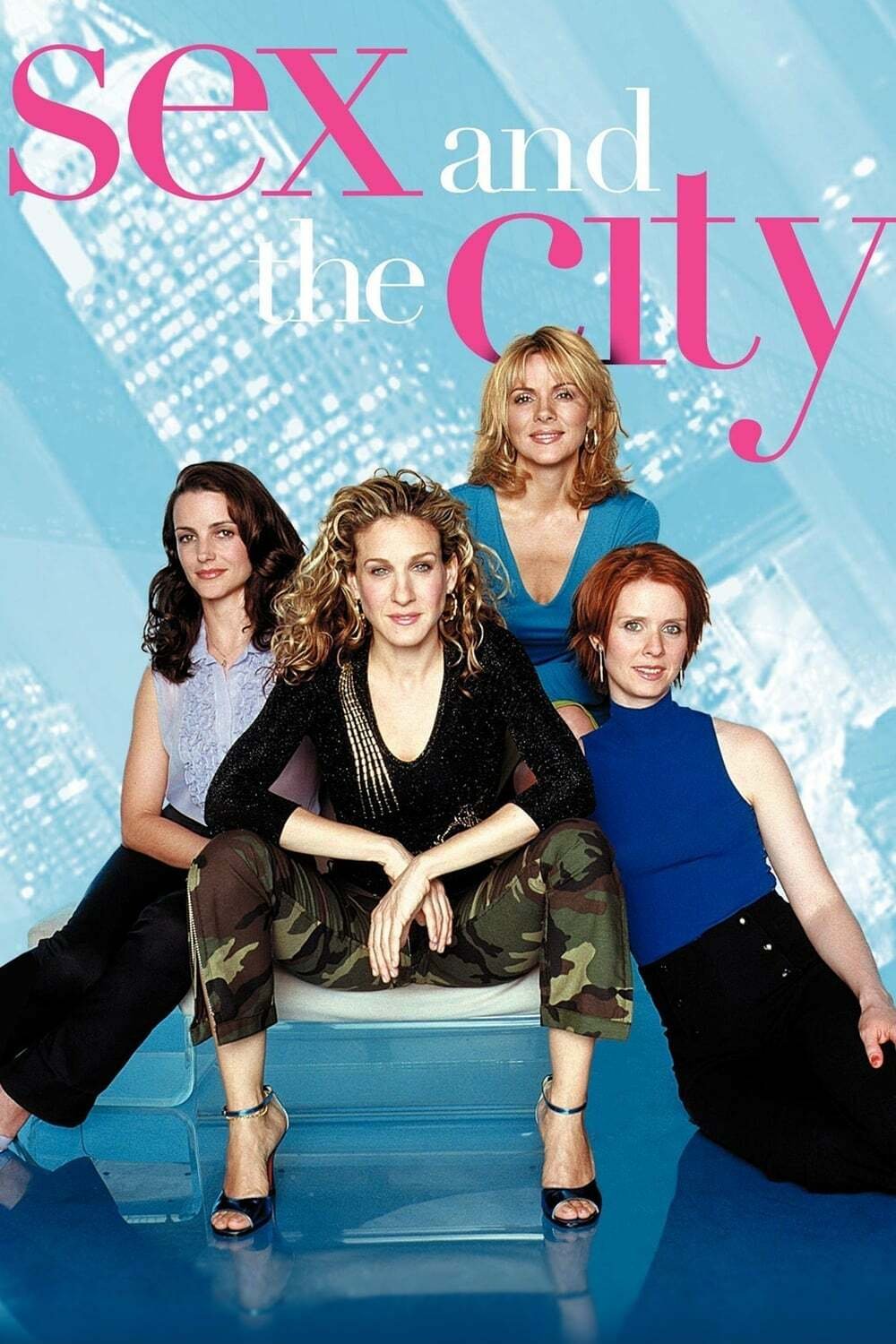 Il cast nella locandina di Sex and the City