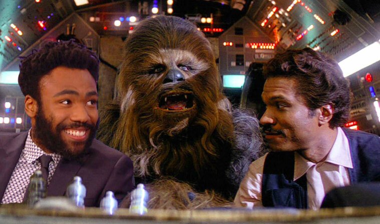 Donald Glover e Billy Dee Williams