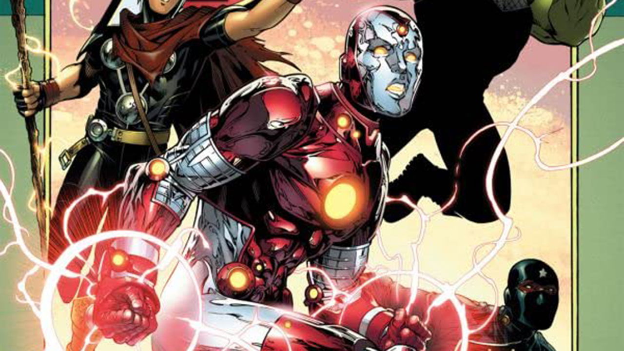 Clicca per vedere l'immagine originale Dettaglio della cover di Young Avengers #3