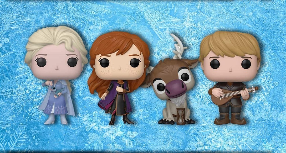 I Funko dedicati a Frozen 2: Elsa, Anna, la renna e Kristoff