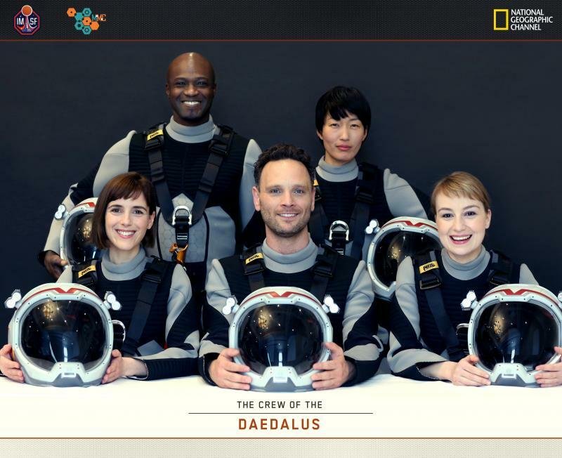 L'equipaggio protagonista di MARS, il nuovo evento globale di National Geographic Channel