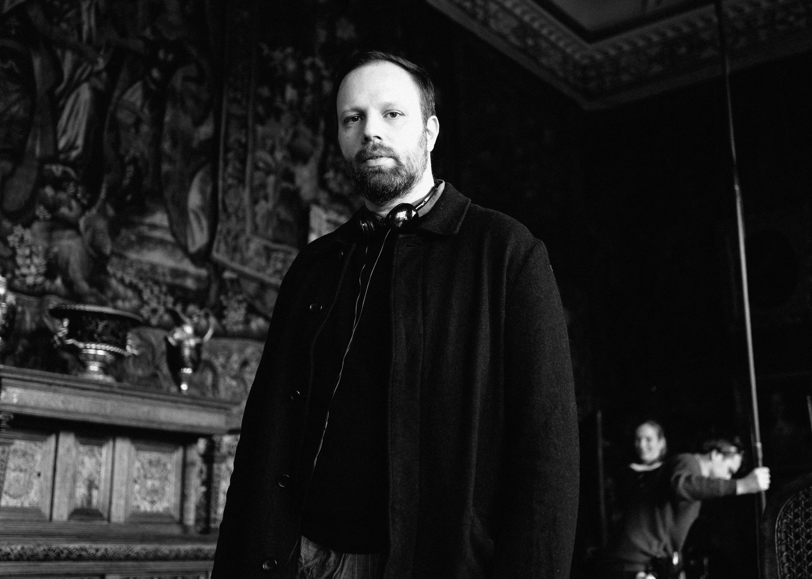 Clicca per vedere l'immagine originale Yorgos Lanthimos sul set