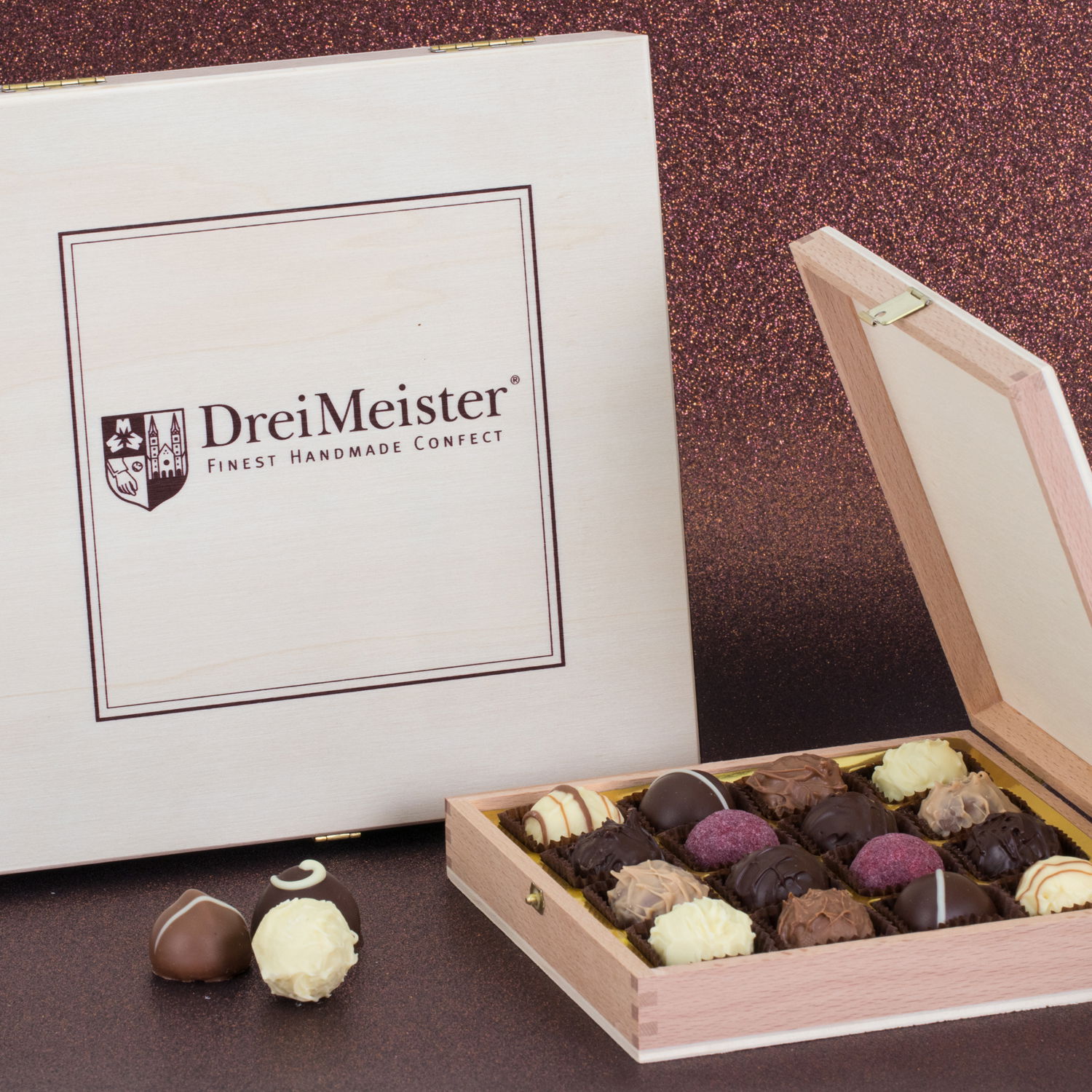 Clicca per vedere l'immagine originale Cioccolatini DreiMeister