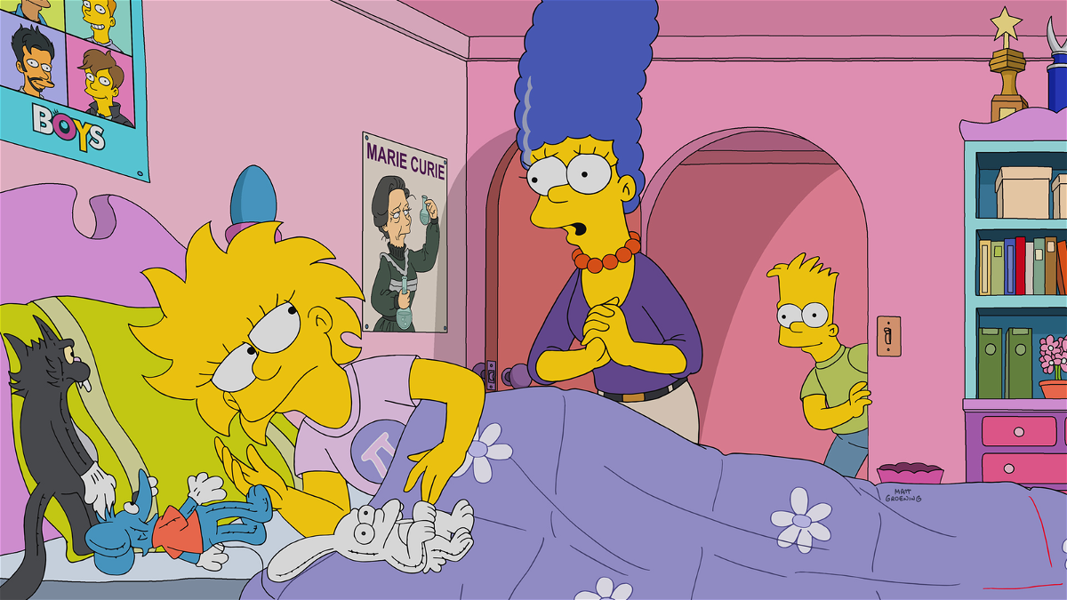 Marge cerca di rincuorare Lisa sul suo futuro 