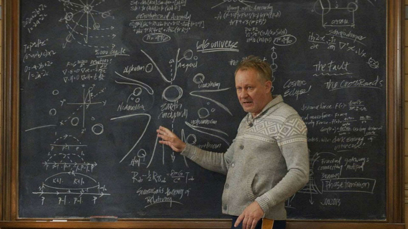 Clicca per vedere l'immagine originale Stellan Skarsgård è il dottor Erik Selvig in Thor: The Dark World