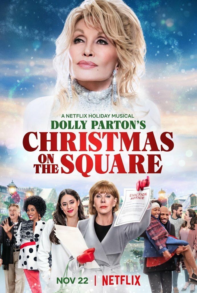 Il cast di Natale in Città con Dolly Parton