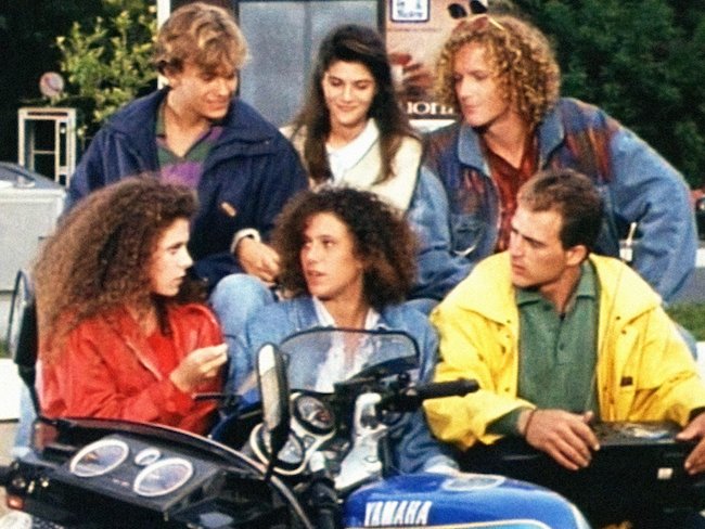 I ragazzi del muretto, protagonisti della serie TV italiana degli anni '90