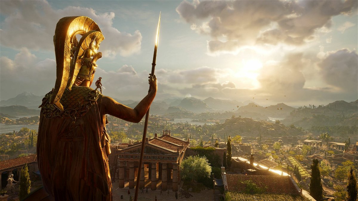 Uno screenshot suggestivo di Assassin's Creed Odyssey