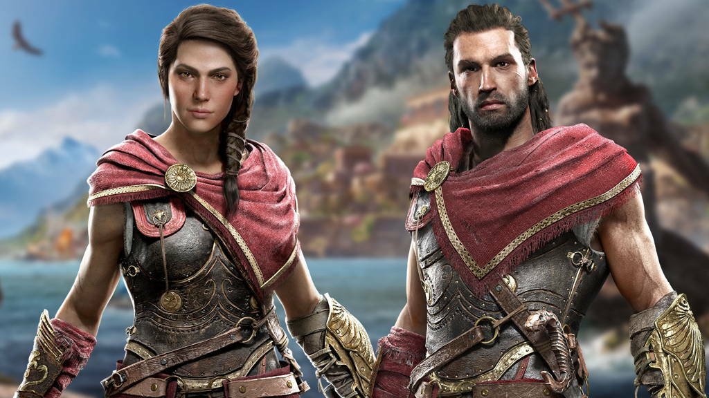 I protagonisti di Assassin's Creed: Odyssey, Kassandra e Alexios