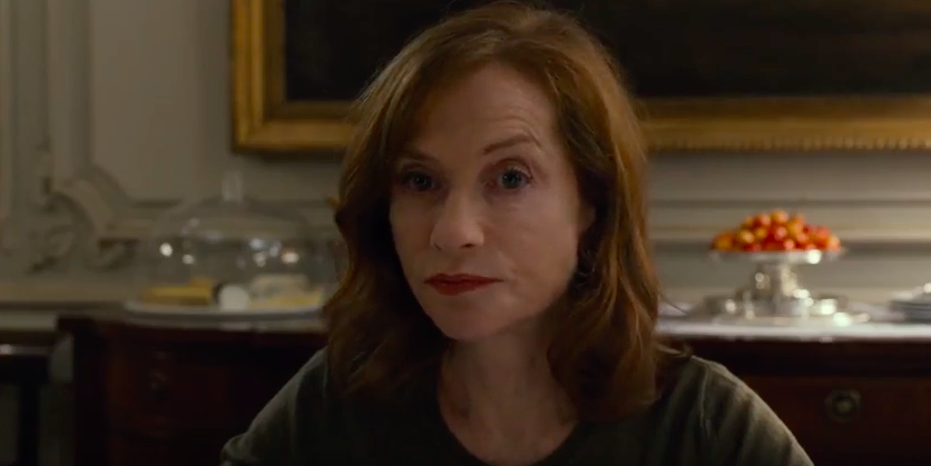 Clicca per vedere l'immagine originale Isabelle Huppert in una scena di Happy End