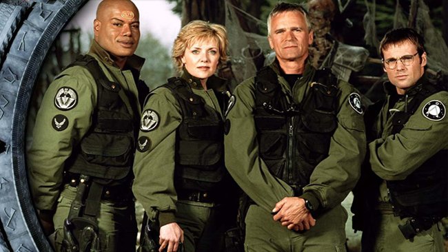 Richard Dean Anderson nella serie Stargate: SG1