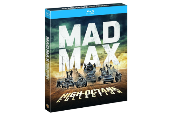 La copertina del blu-ray di Mad Max: High-Octane Collection