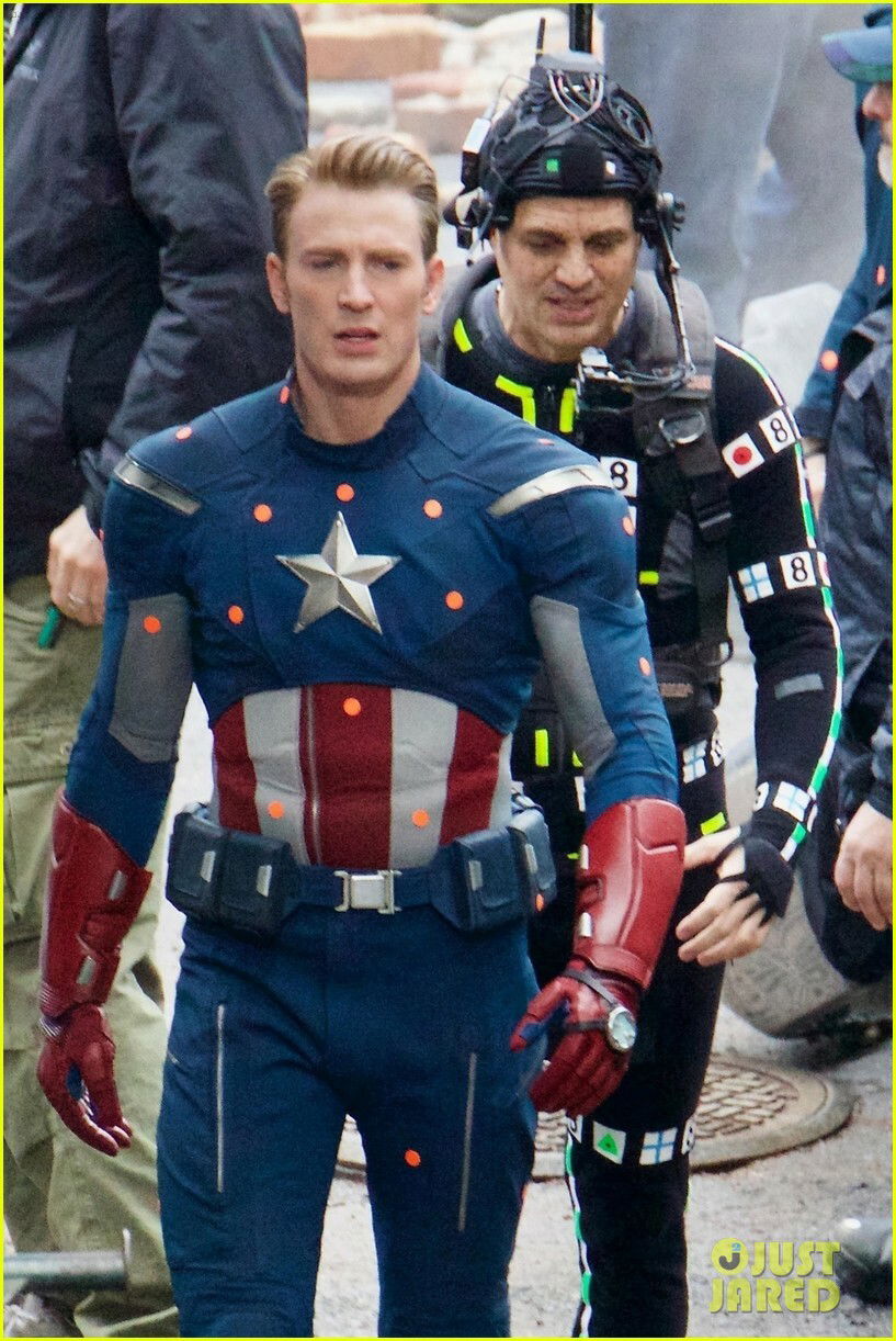 Chris Evans è Captain America