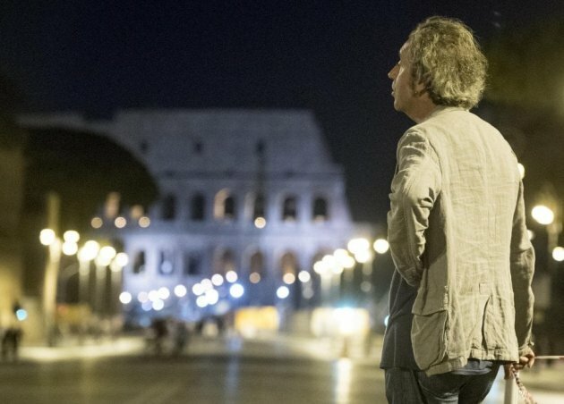 Paolo Sorrentino a Roma per le riprese di Loro