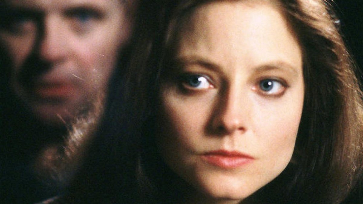 Primer plano de Jodie Foster en El silencio de los inocentes