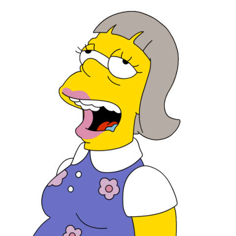 Abbie Simpson ricorda molto Homer...