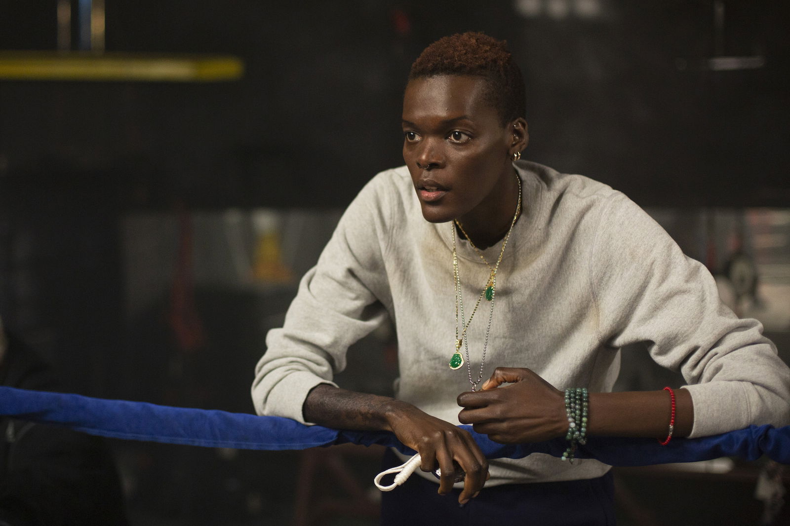 Clicca per vedere l'immagine originale Sheila Atim in una scena di Bruised - Lottare per vivere