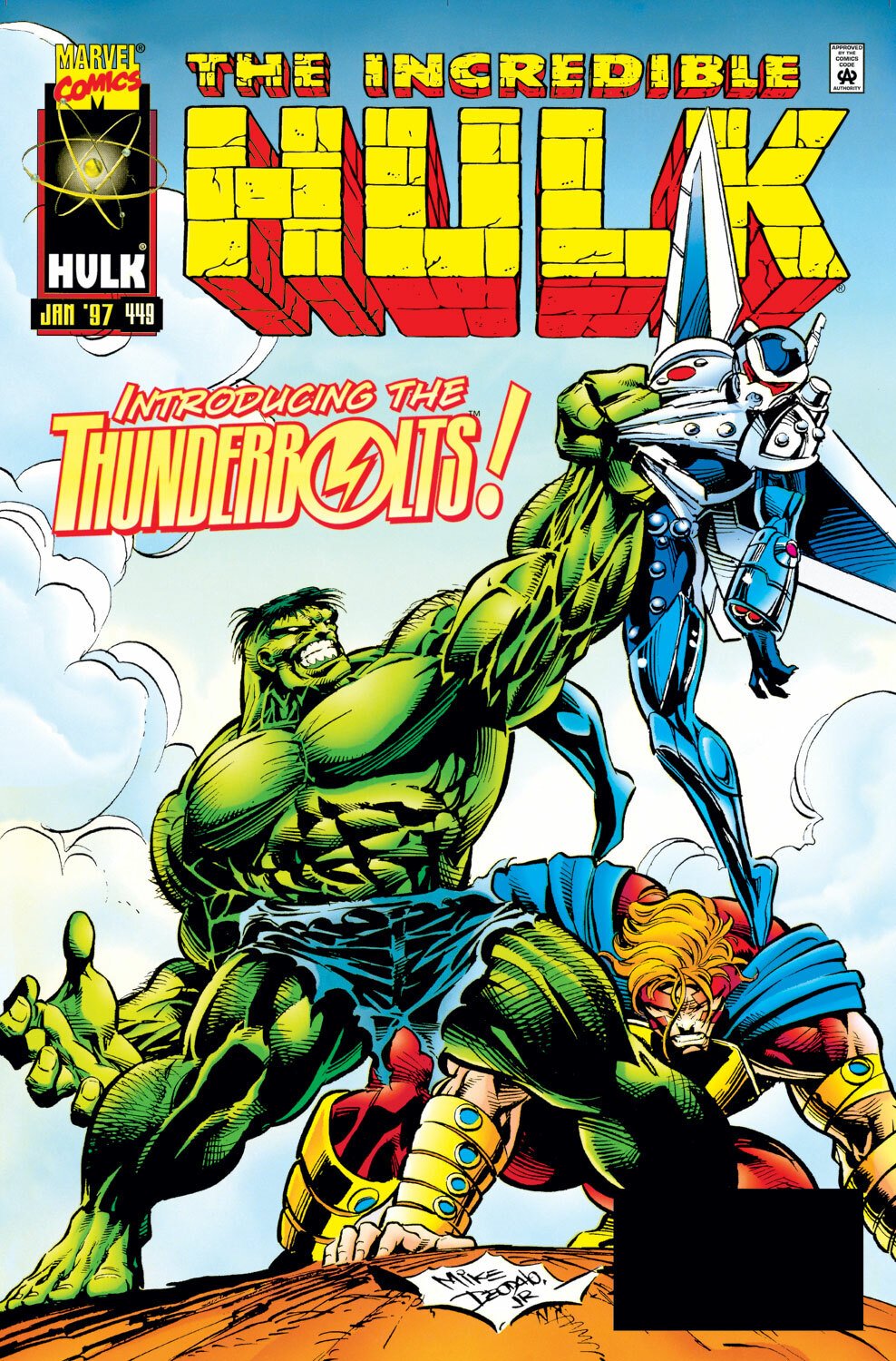 Hulk in copertina 