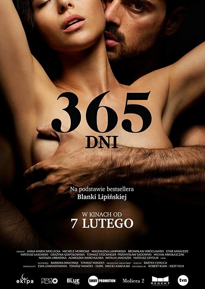 Il poster ufficiale del film 365 giorni