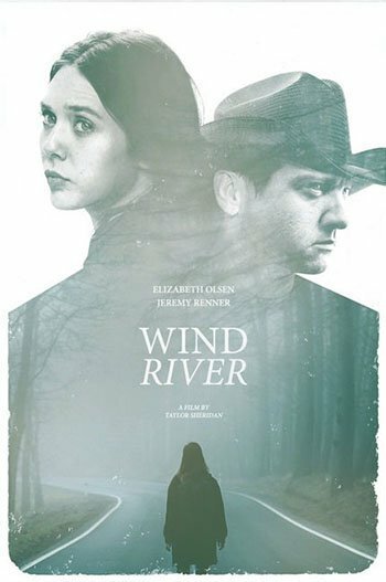 Jeremy Renner ed Elizabeth Olsen nel poster del film Wind River