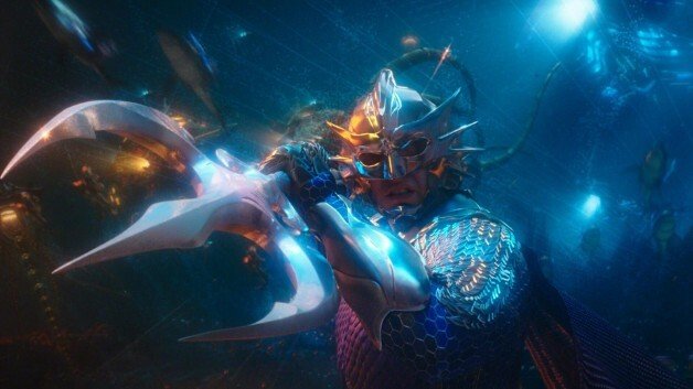 Retrato de medio cuerpo de Patrick Wilson, en el papel de Orm, también conocido como Ocean Master