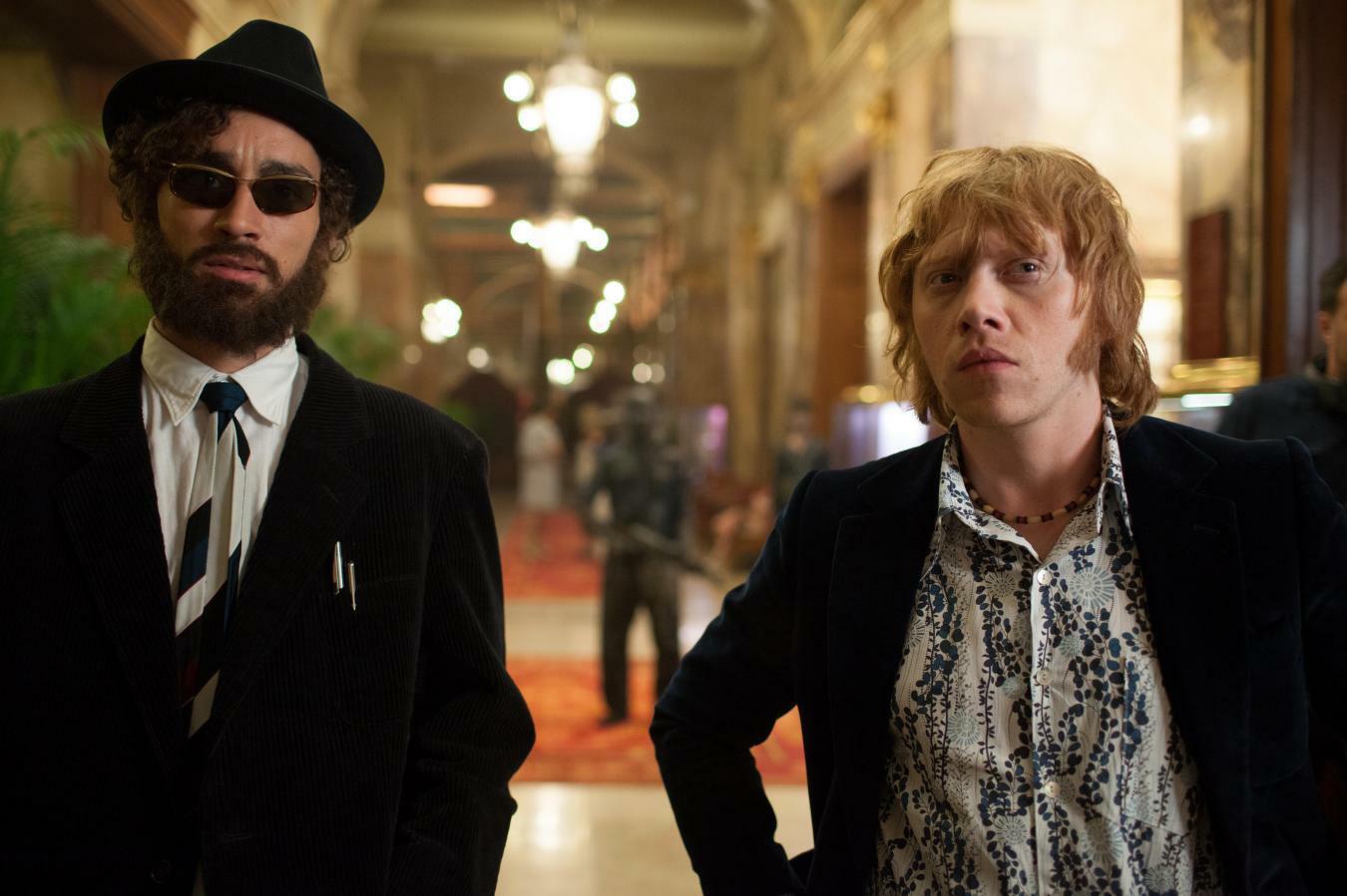 Clicca per vedere l'immagine originale Robert Sheehan e Rupert Grint
