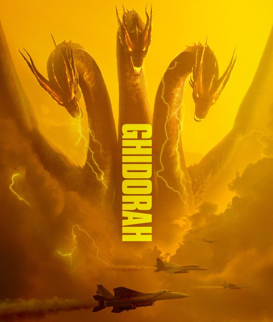 King Ghidora poster mostro